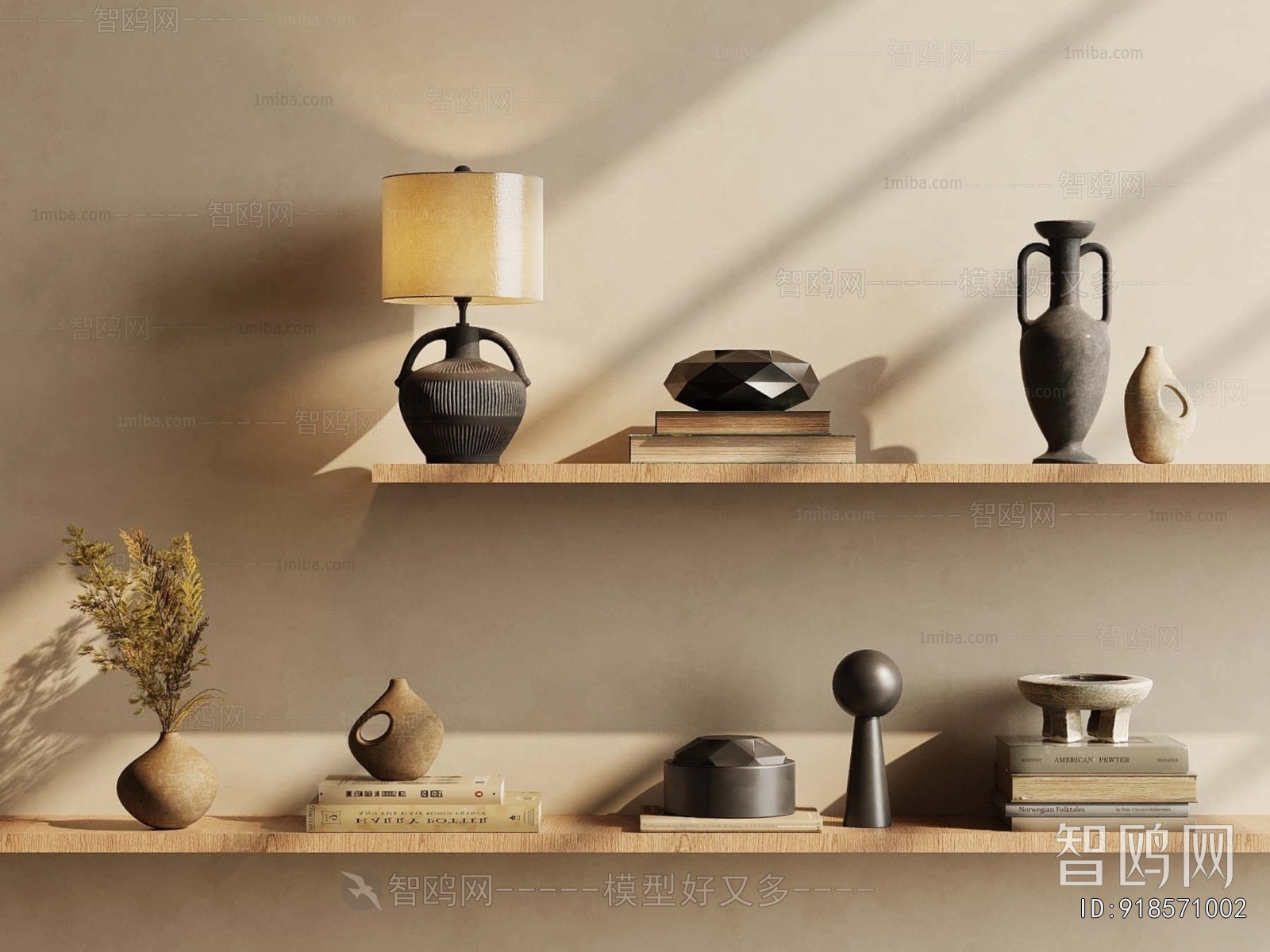 Wabi-sabi Style Decorative Set