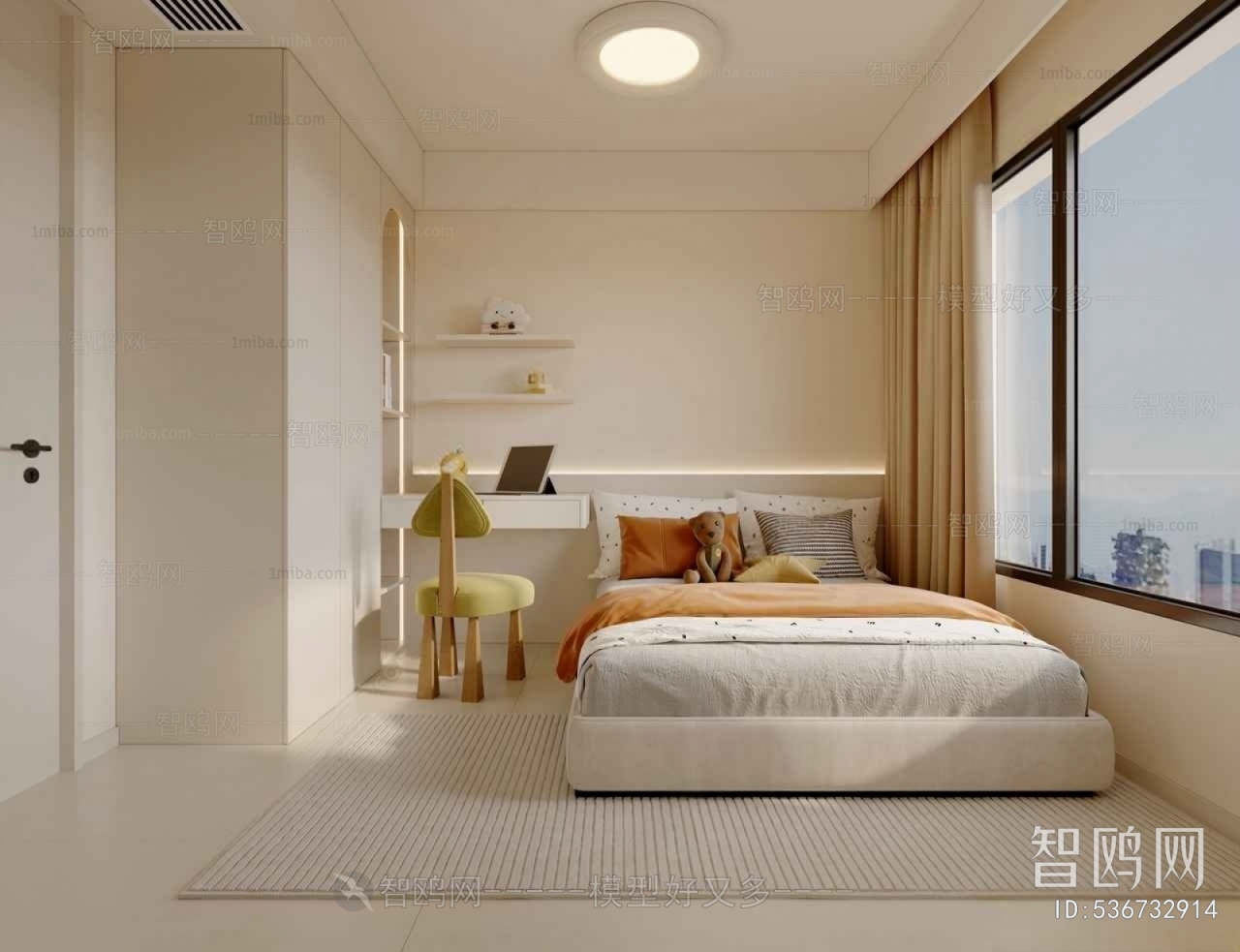 Modern Girl's Room Daughter's Room