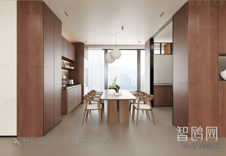 New Chinese Style A Living Room