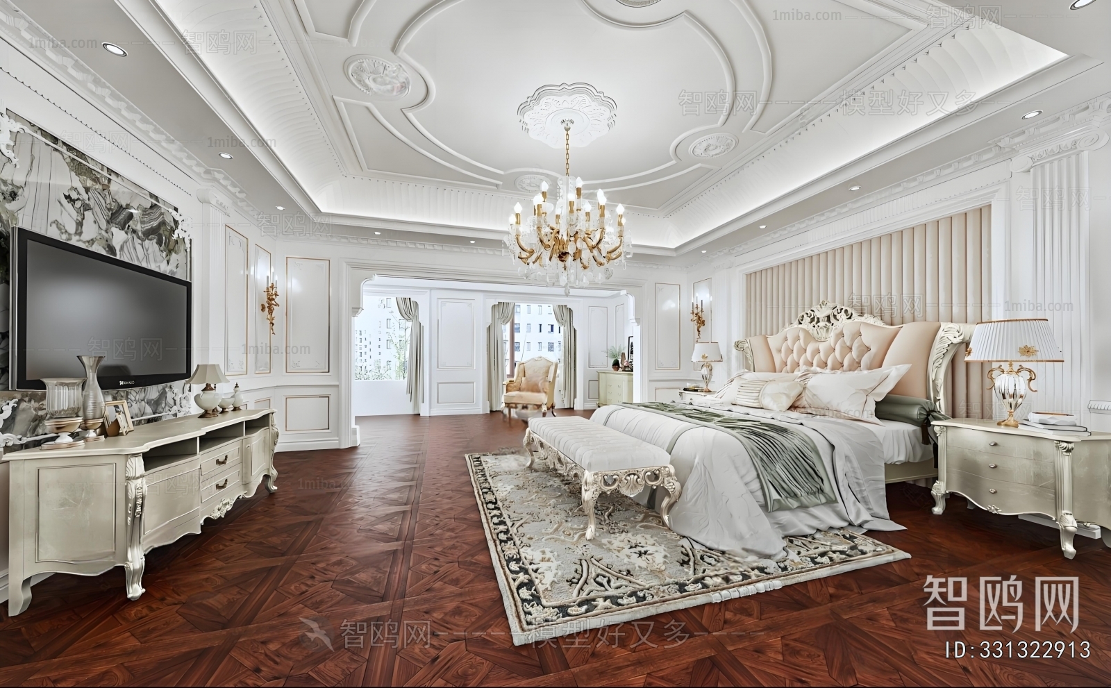 European Style Bedroom