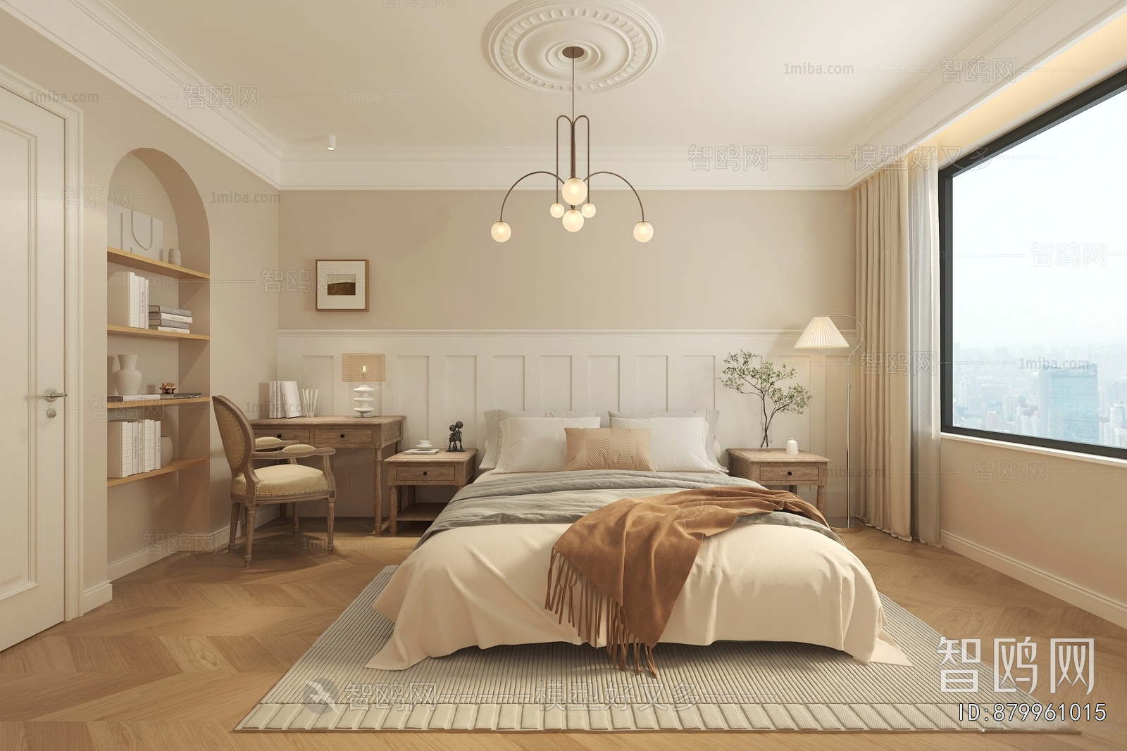 American Style Bedroom