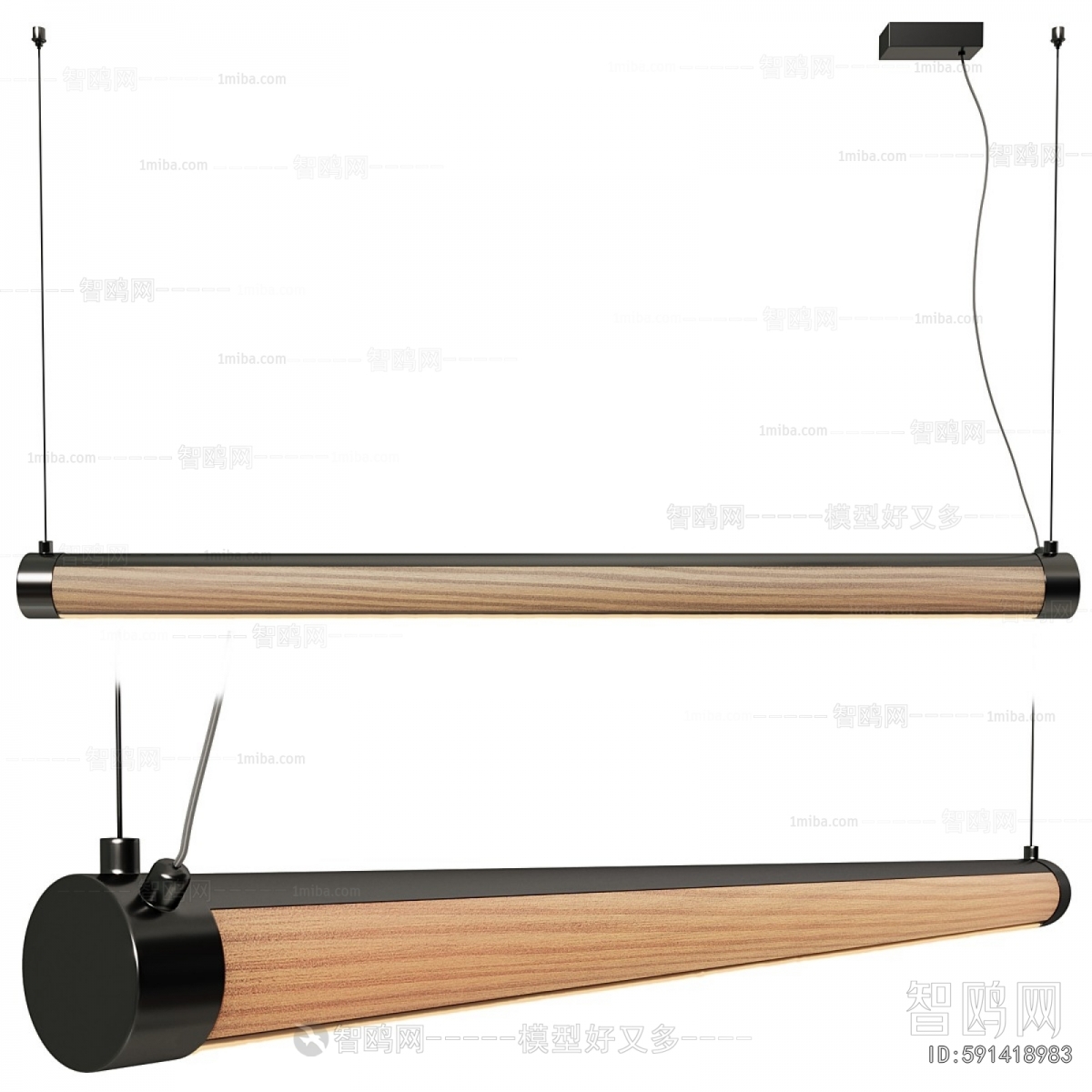 Modern Long Chandelier