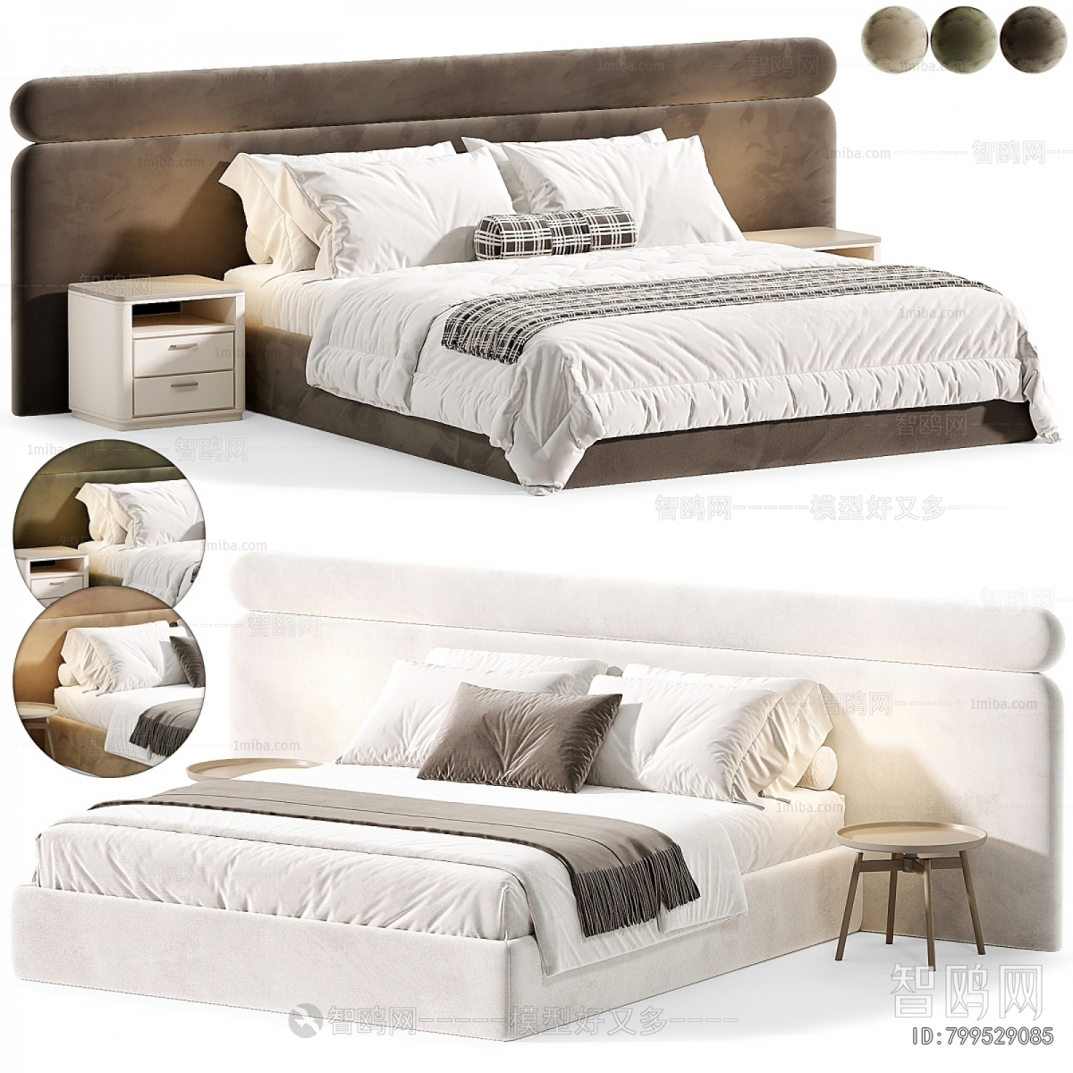Modern Double Bed