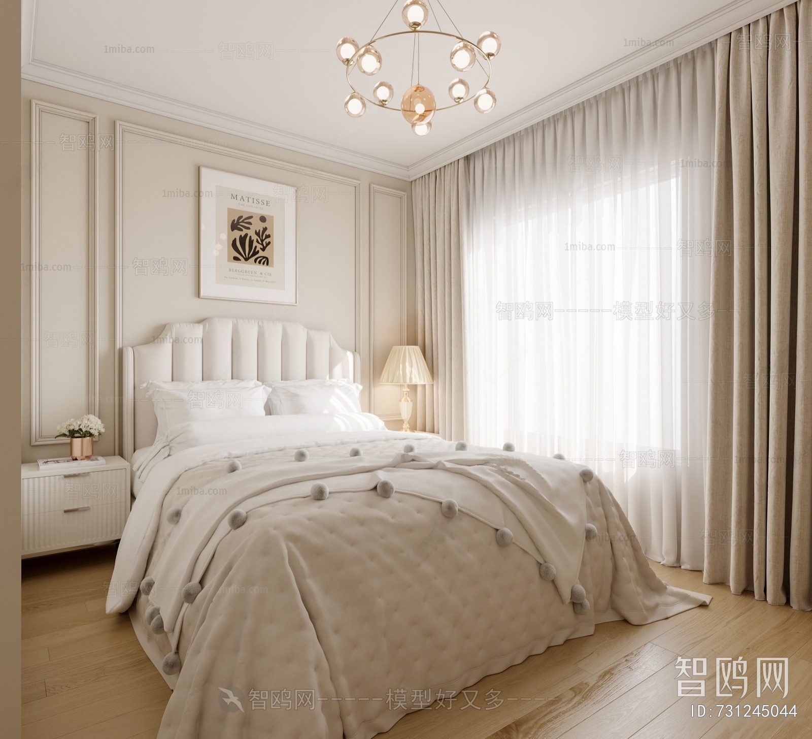 American Style Bedroom