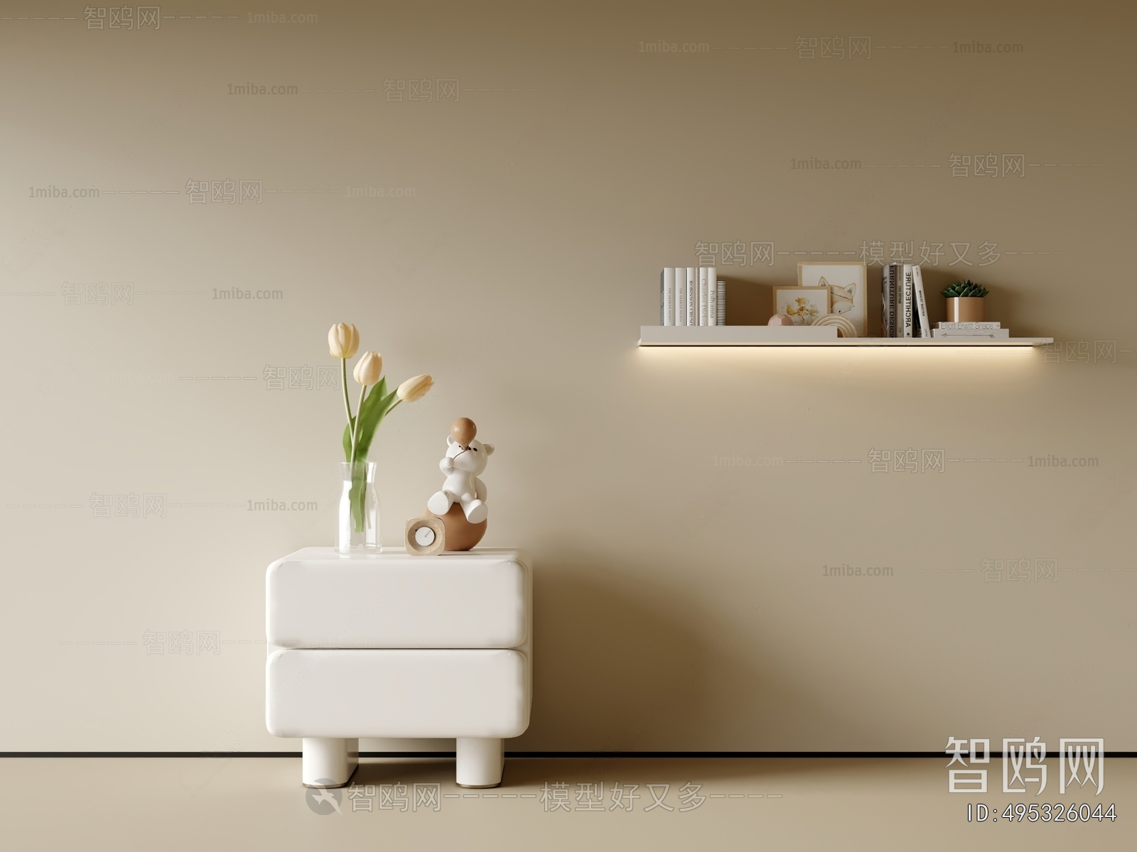 Modern Bedside Cupboard