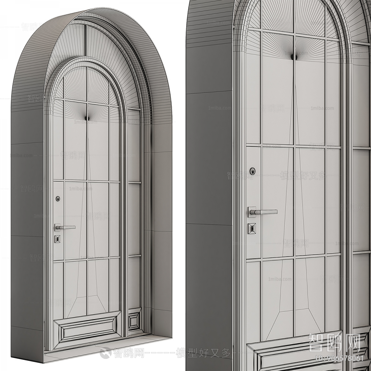 French Style Single Door