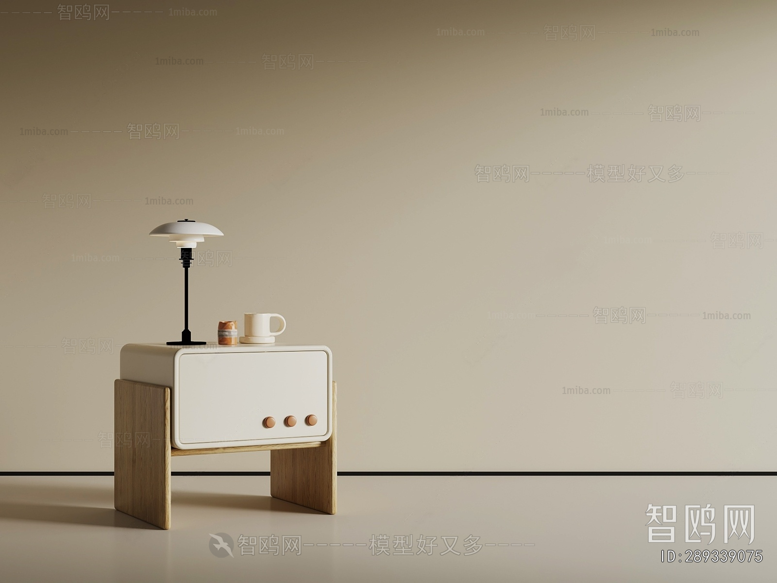 Modern Bedside Cupboard