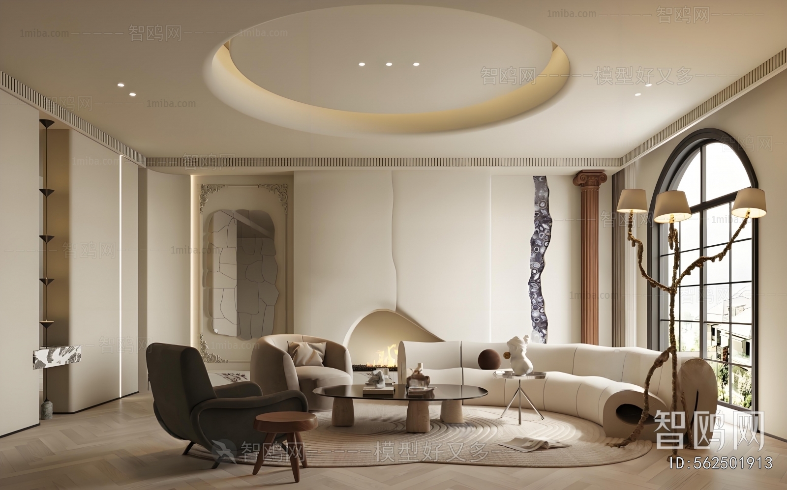 French Style A Living Room