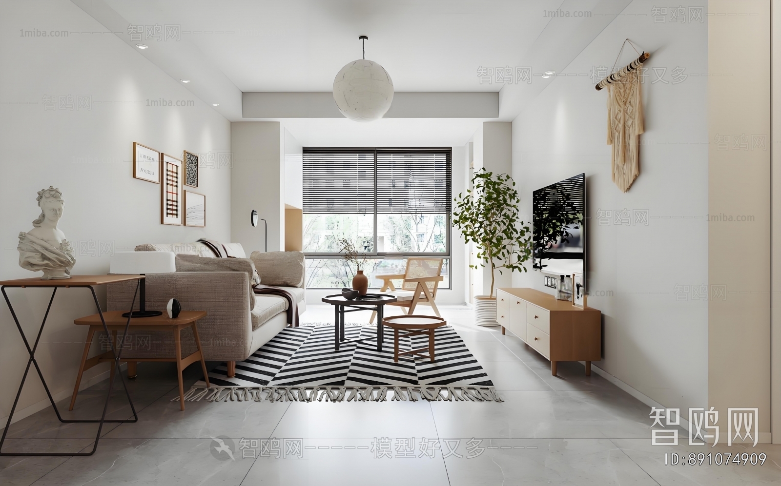 Nordic Style A Living Room