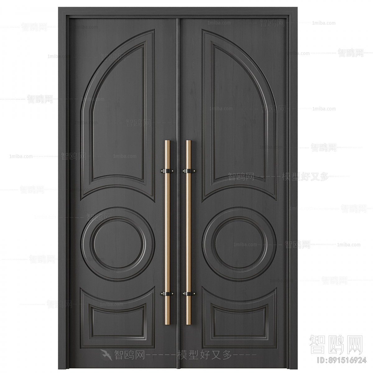 Modern Double Door