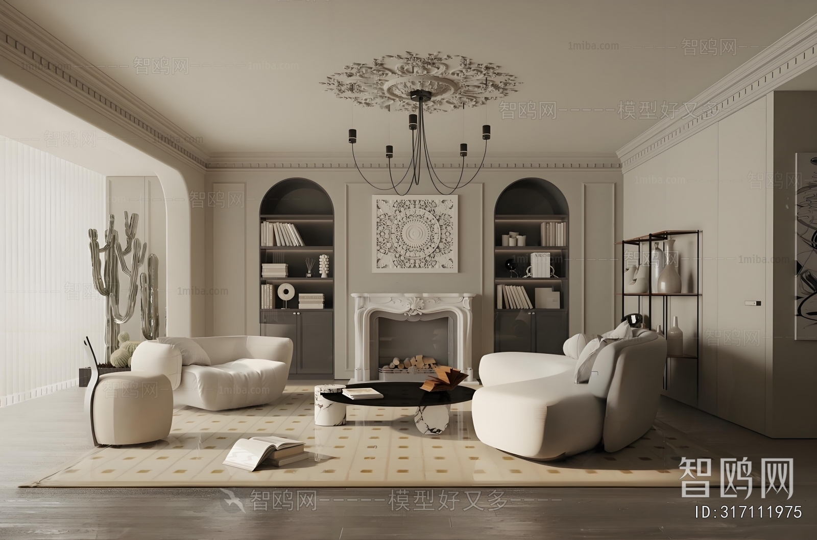 French Style A Living Room