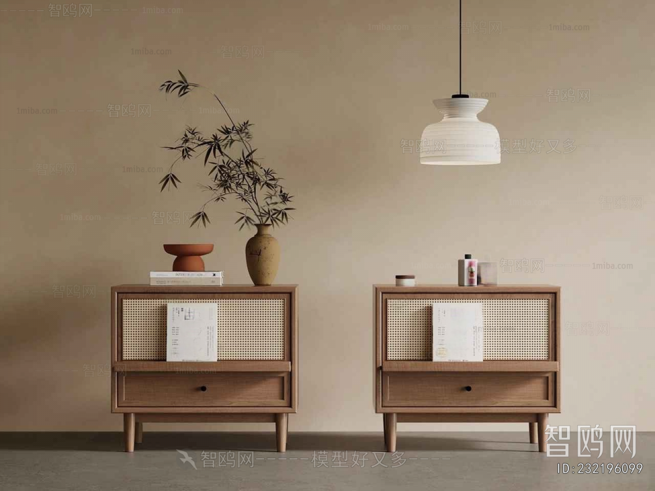 Modern Bedside Cupboard