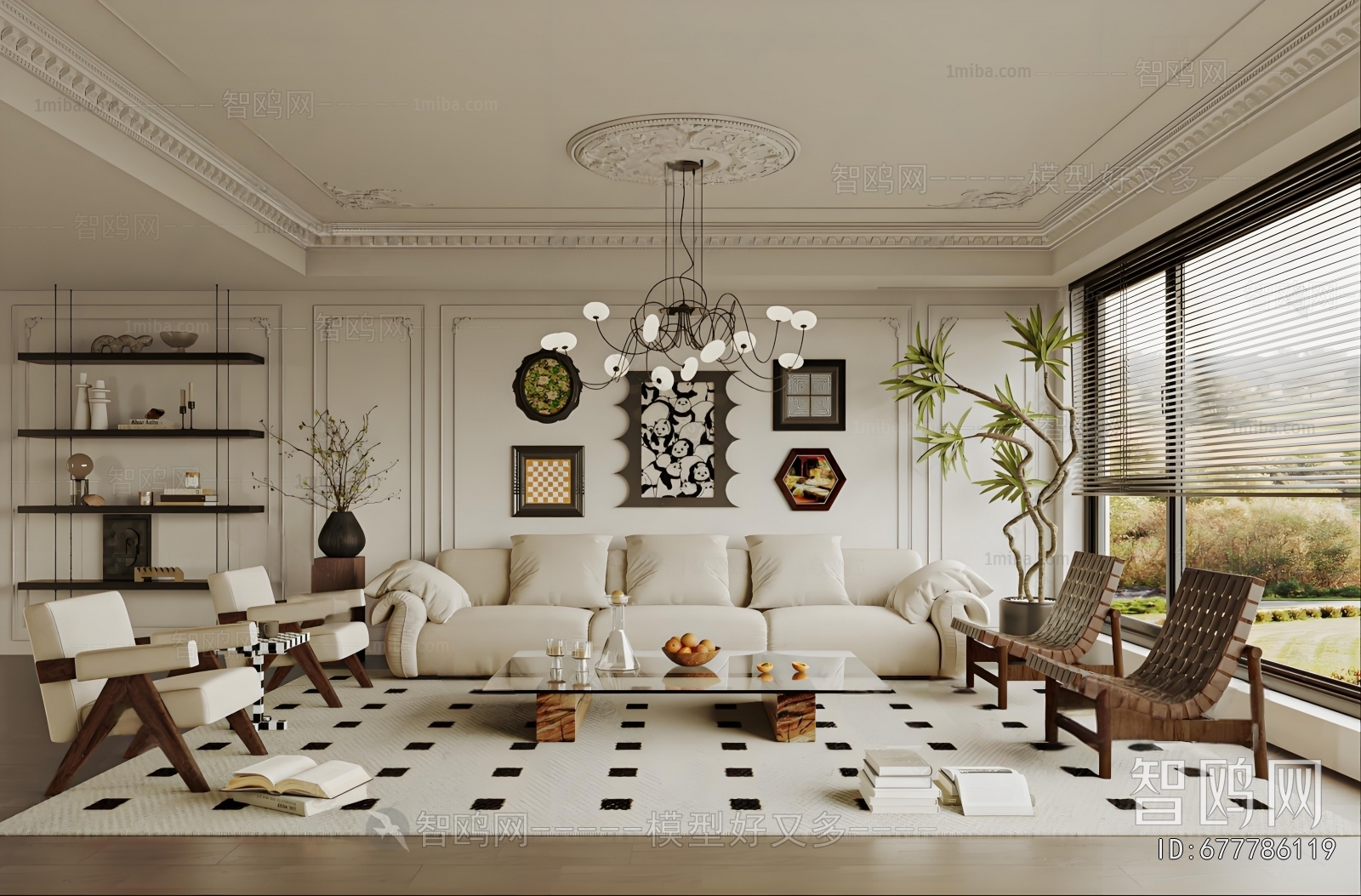 French Style A Living Room