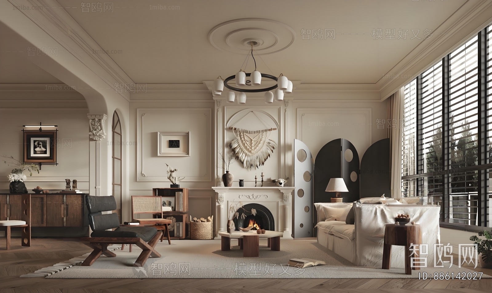 French Style A Living Room