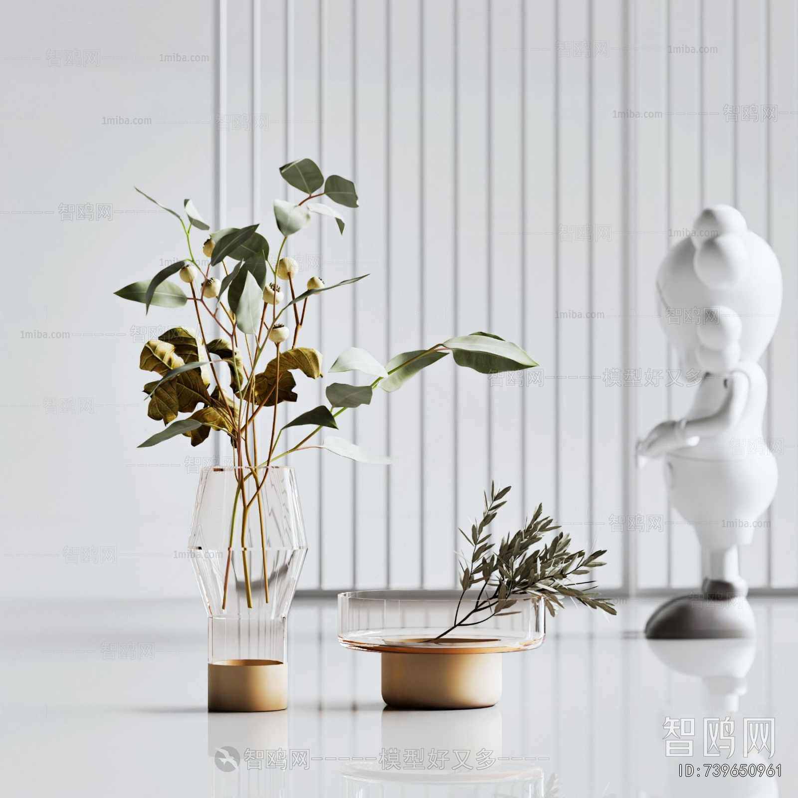 Modern Aquatic Green Plant