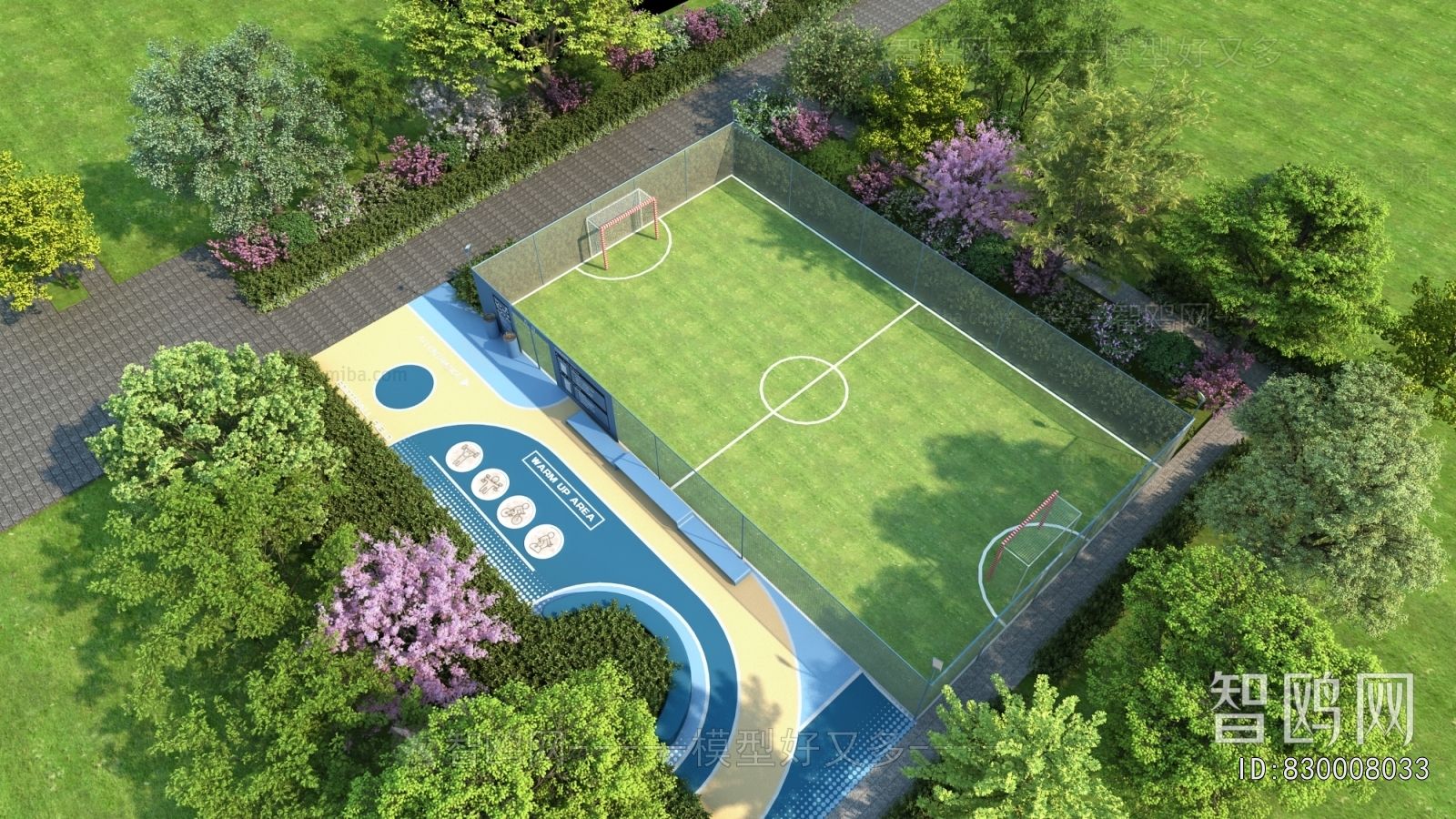 Modern Outdoor Sports Stadium
