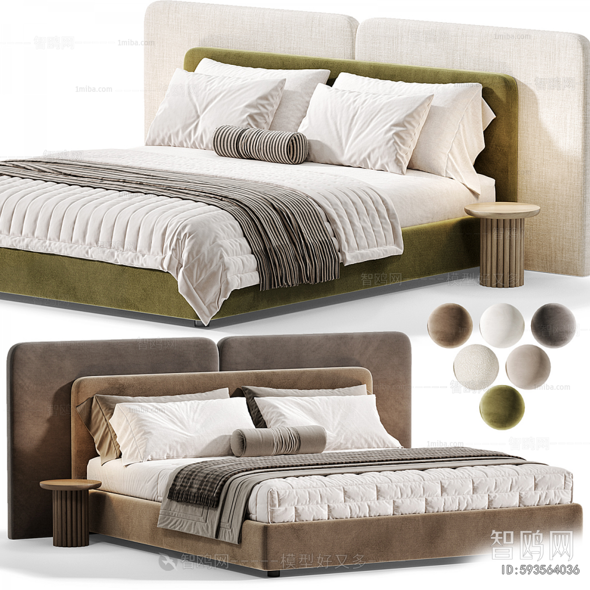 Modern Double Bed