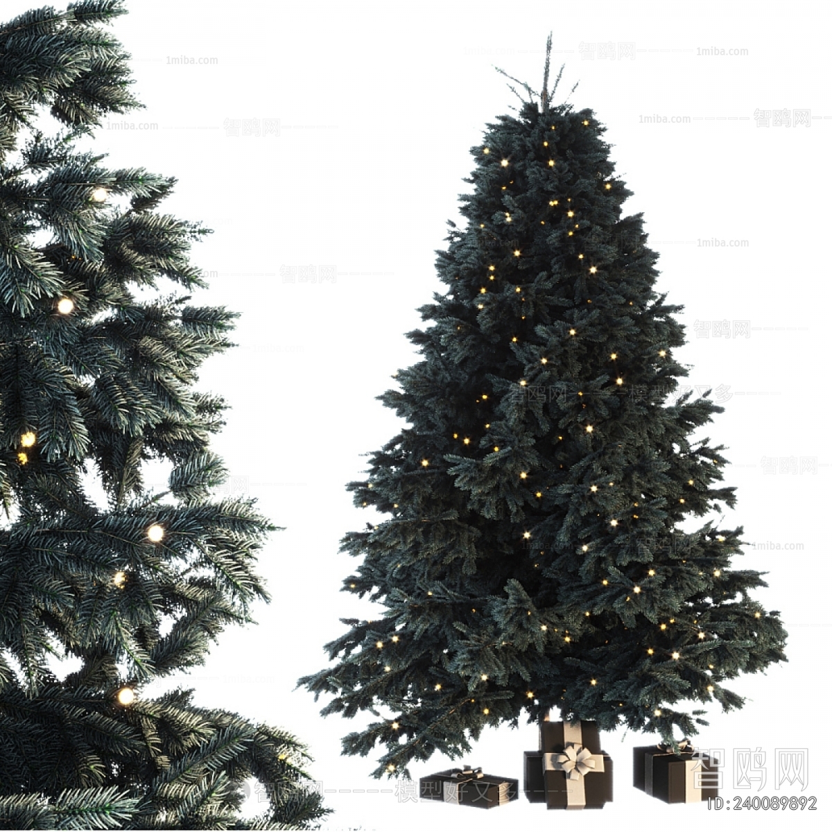 Modern Tree/shrub/grass