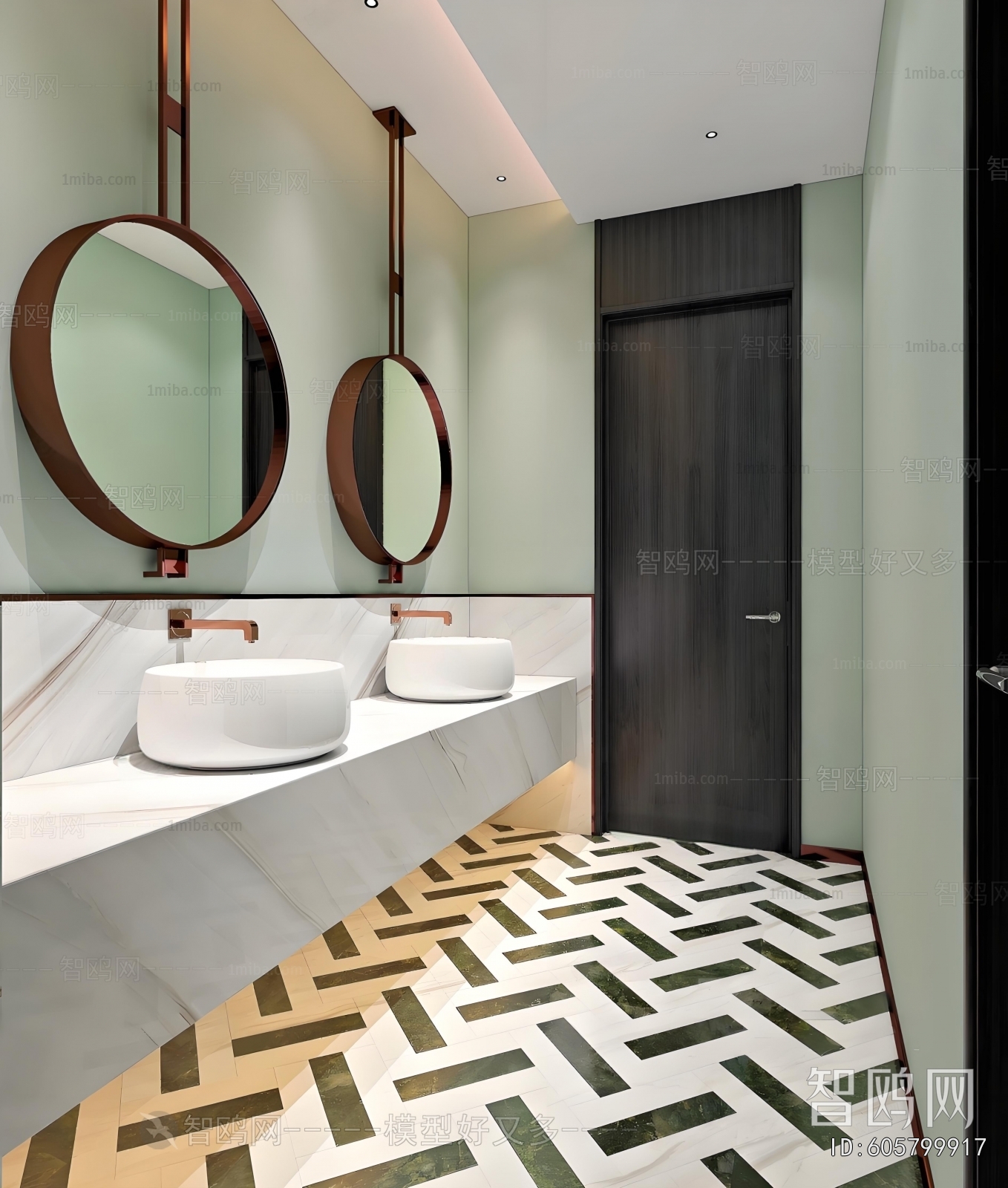 Modern Public Toilet