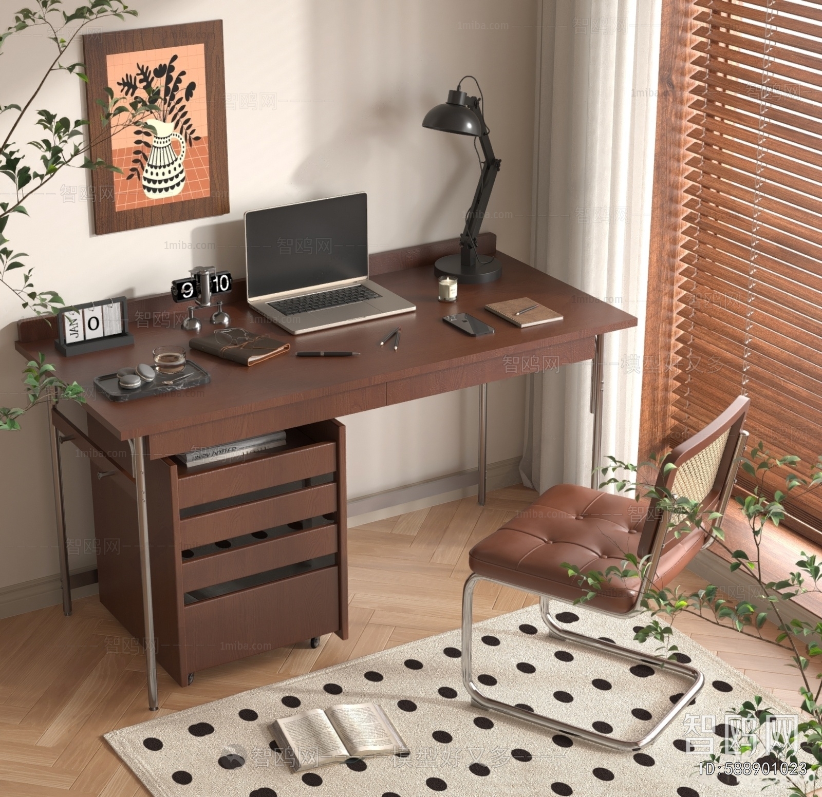 Modern Computer Desk And Chair