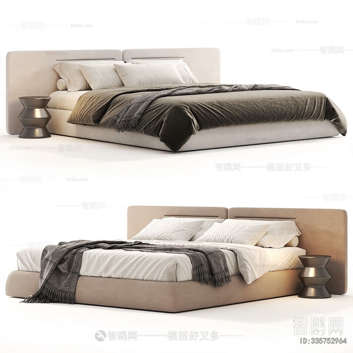 Modern Double Bed