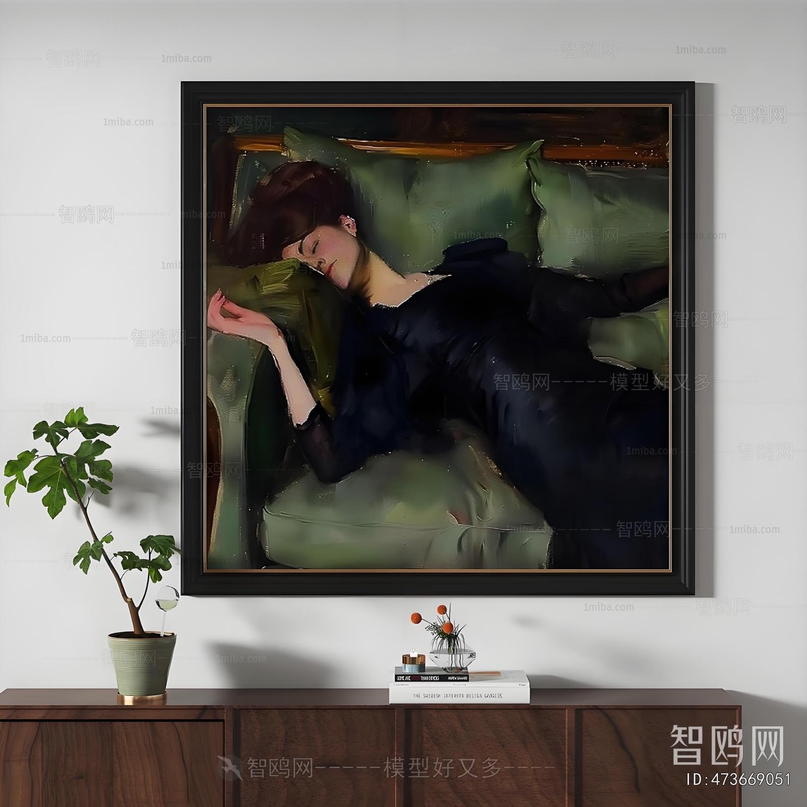 Simple European Style Painting