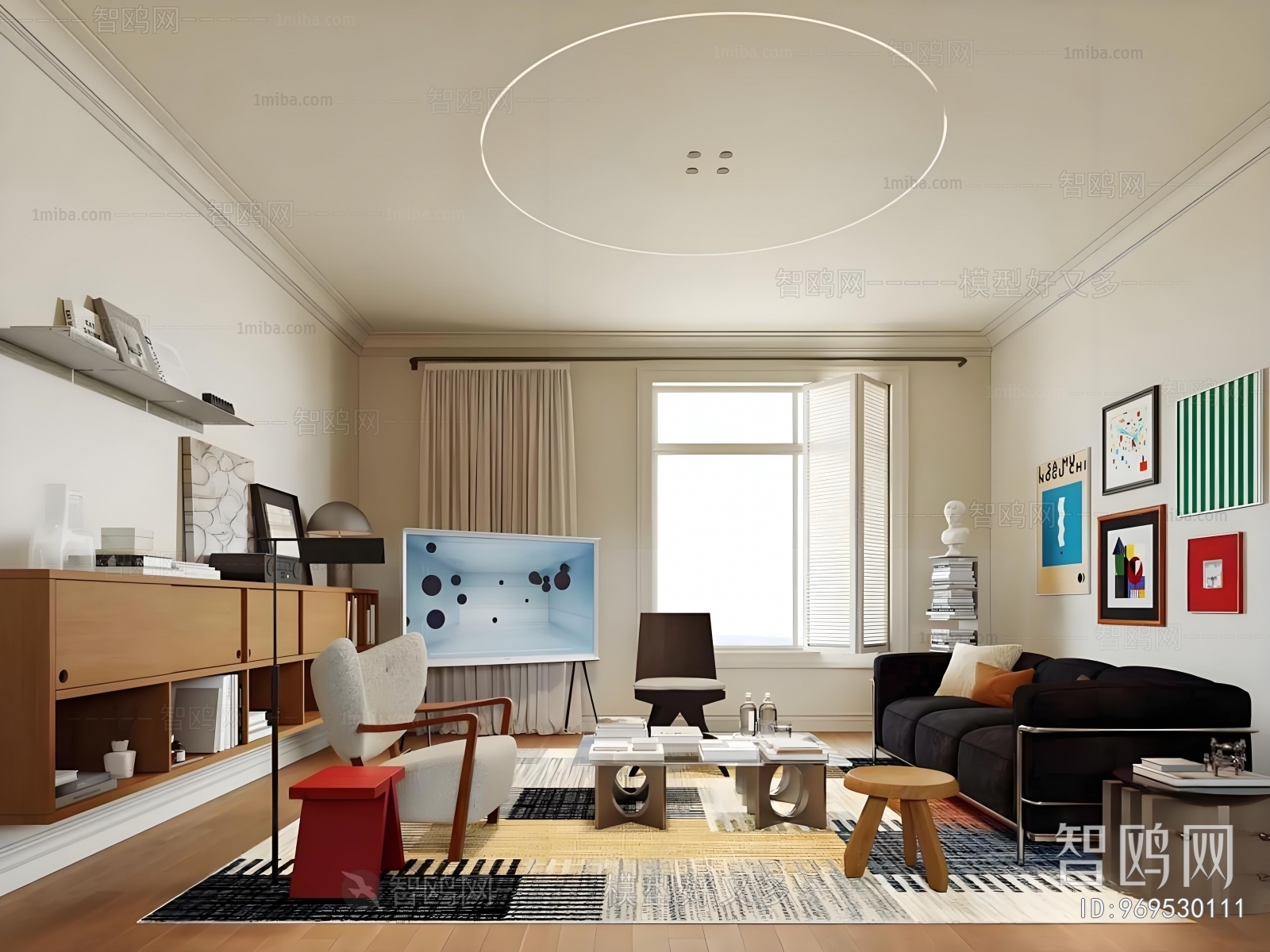 Modern A Living Room