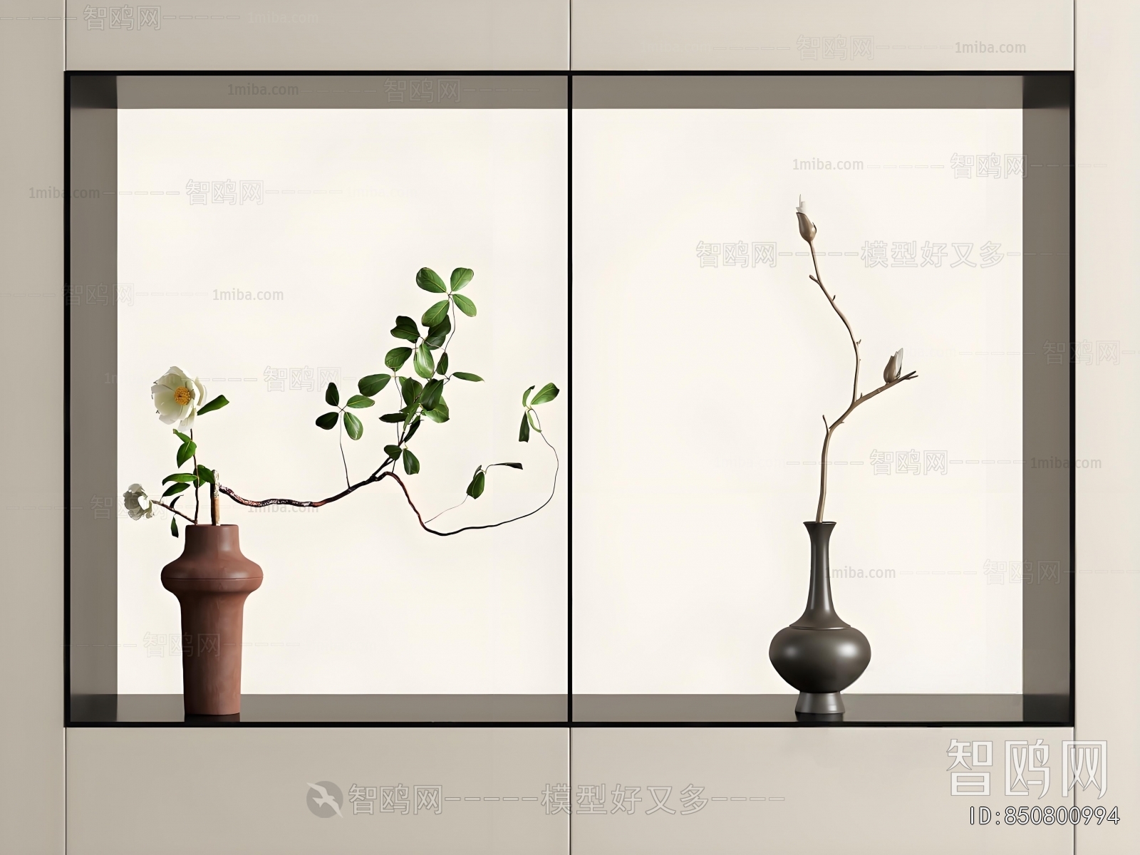 New Chinese Style Flower Arrangement