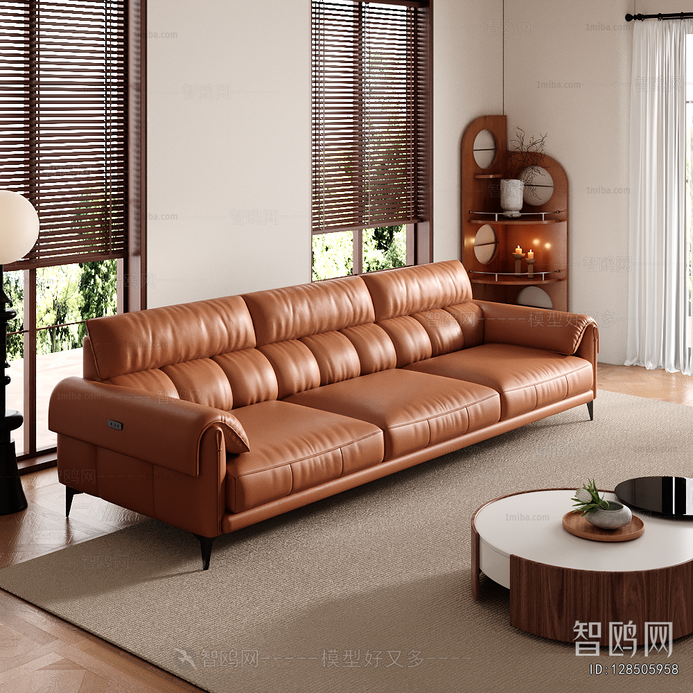 Modern Three-seat Sofa