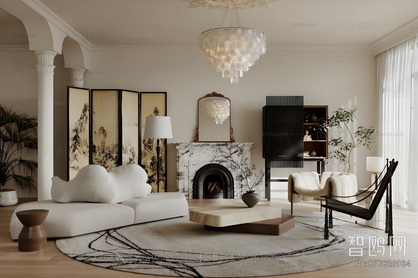 French Style A Living Room