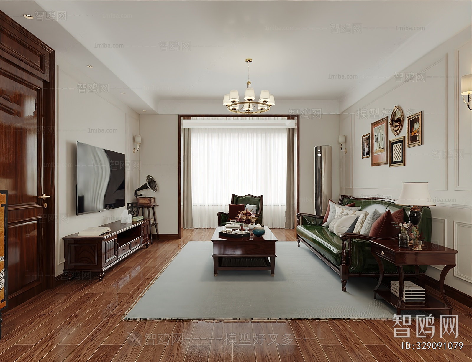 American Style A Living Room