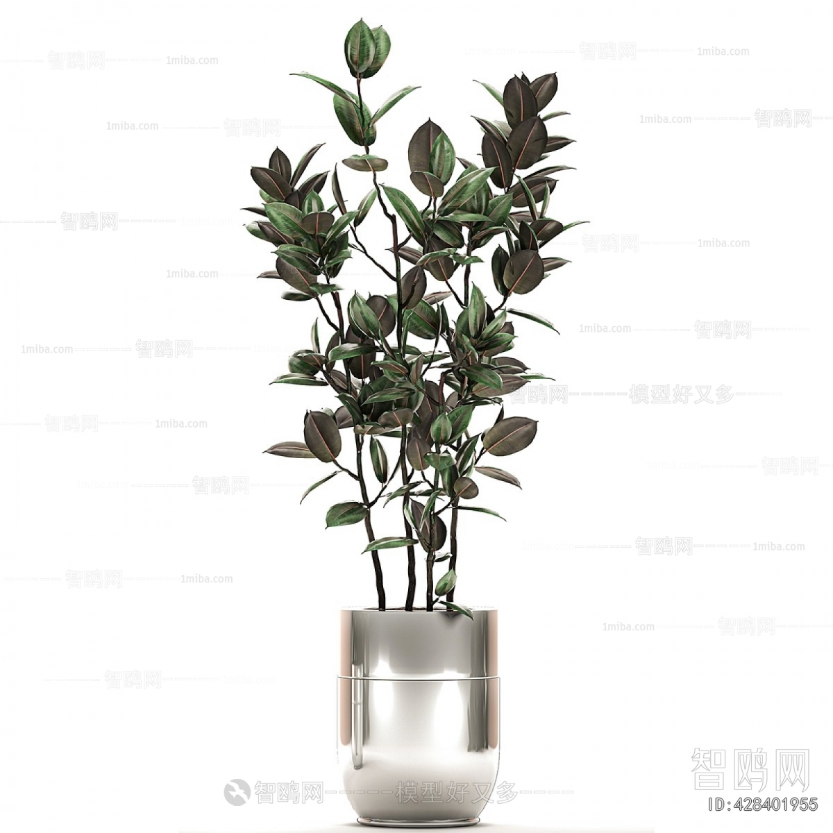 Modern Ground Green Plant Potted Plants