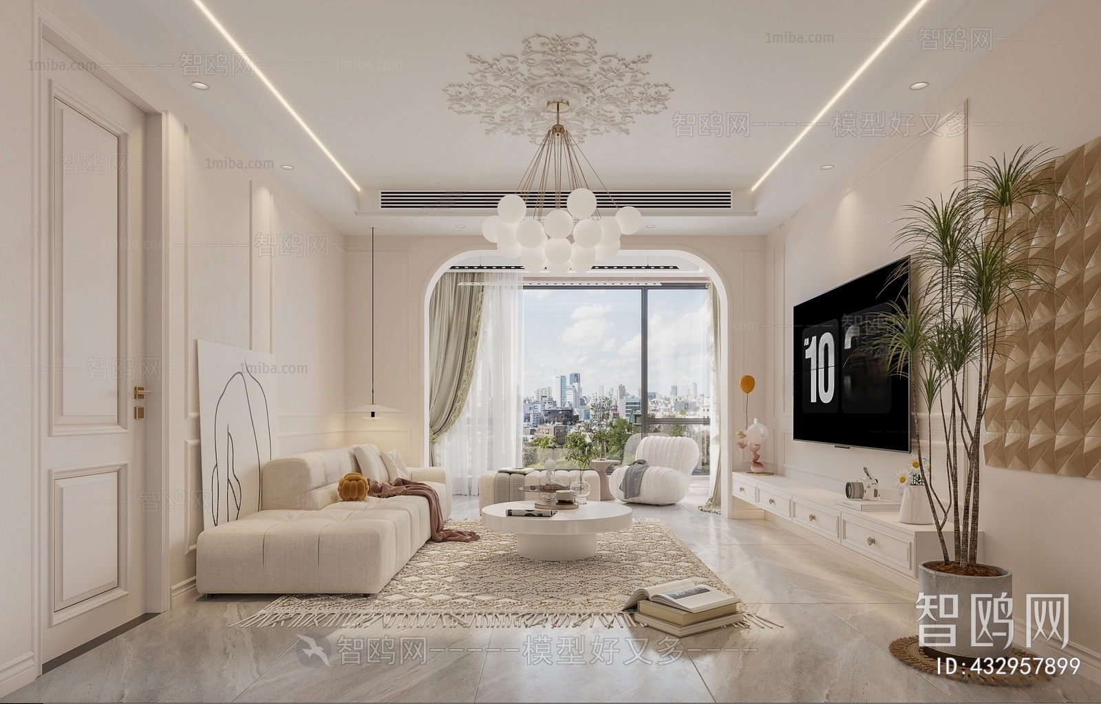 French Style A Living Room