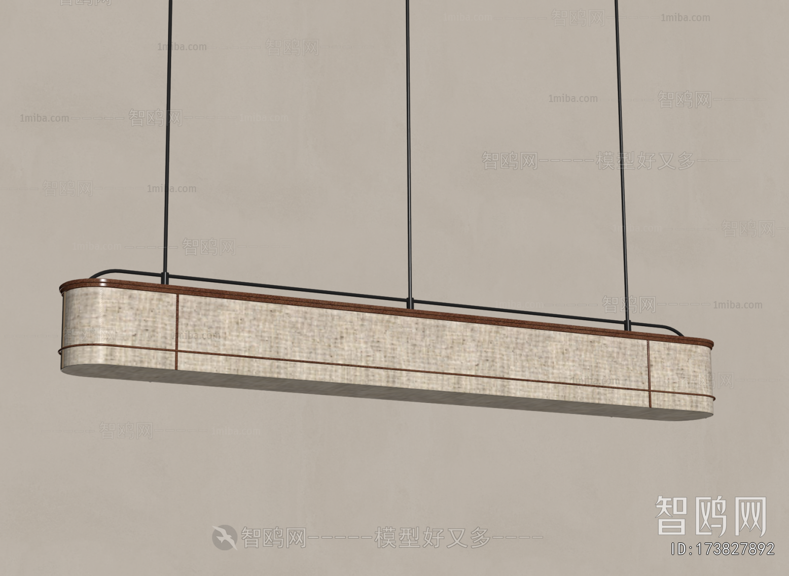 Modern Long Chandelier