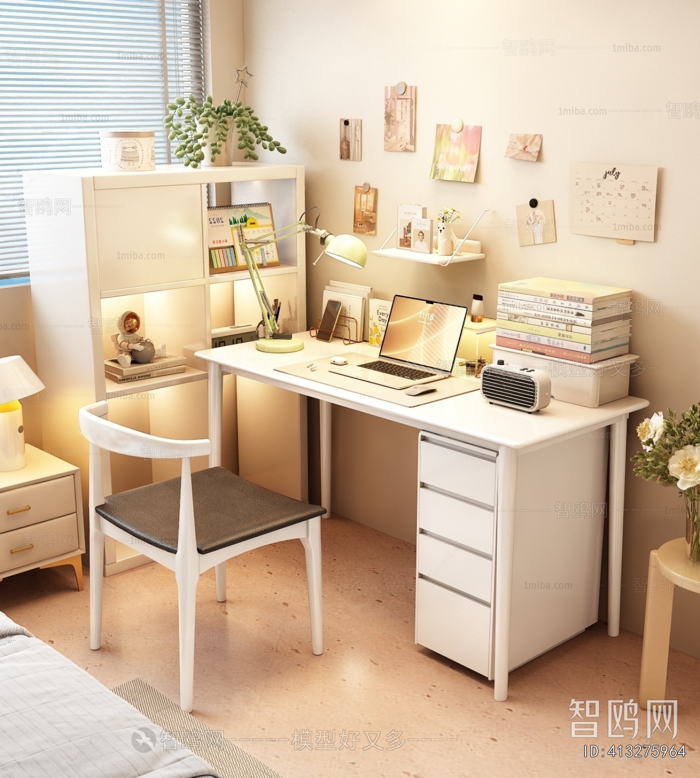 Modern Computer Desk And Chair