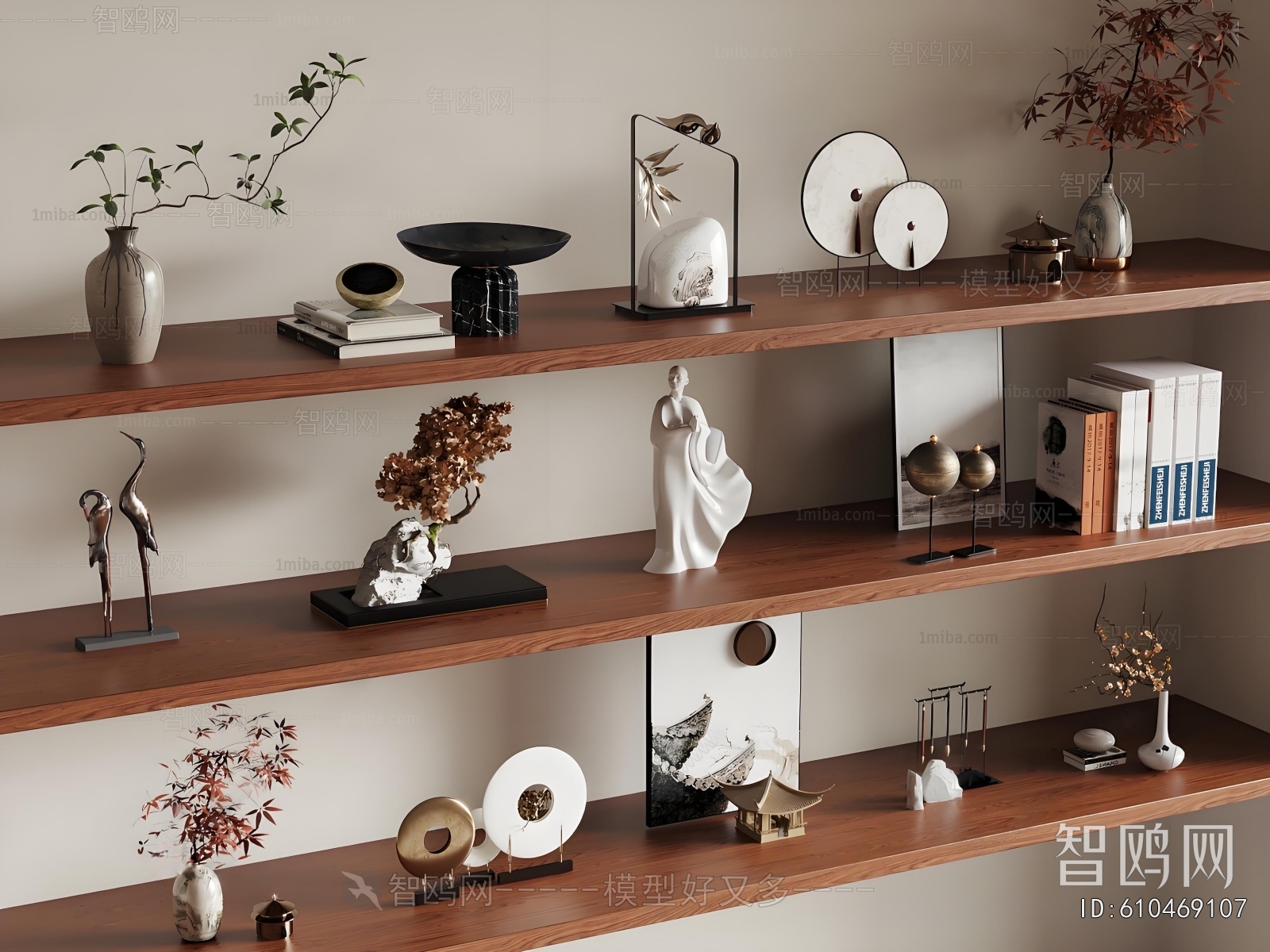 New Chinese Style Decorative Set