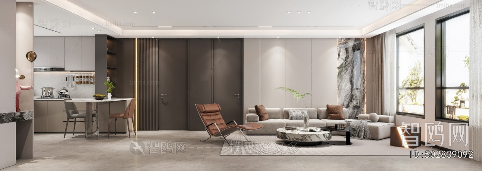 Modern A Living Room