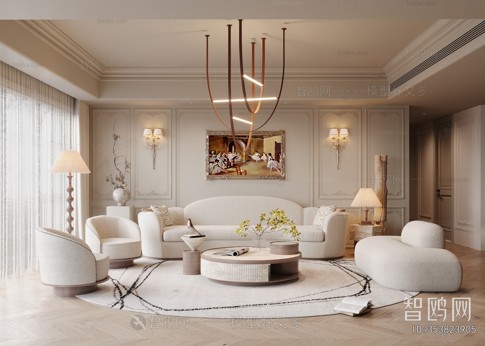 European Style A Living Room