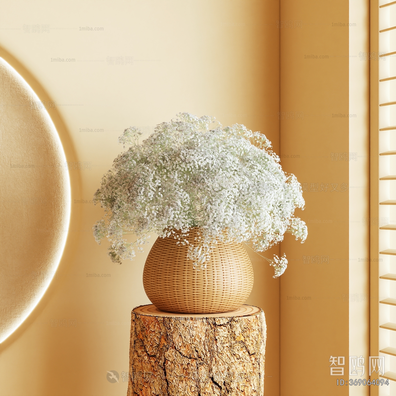 New Chinese Style Flower Arrangement