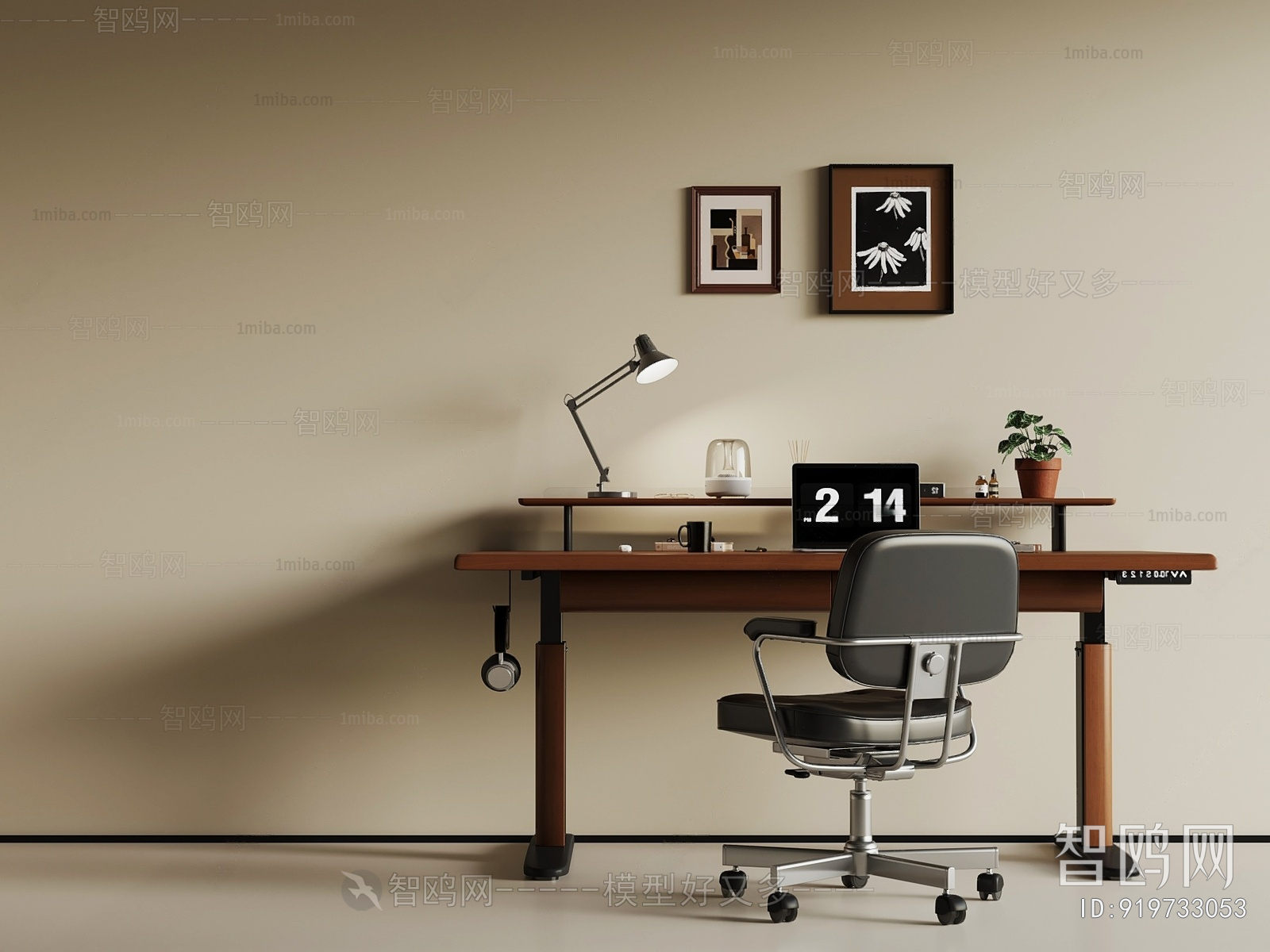 Modern Computer Desk And Chair