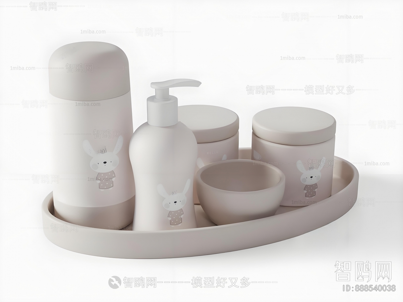 Modern Bathroom Set