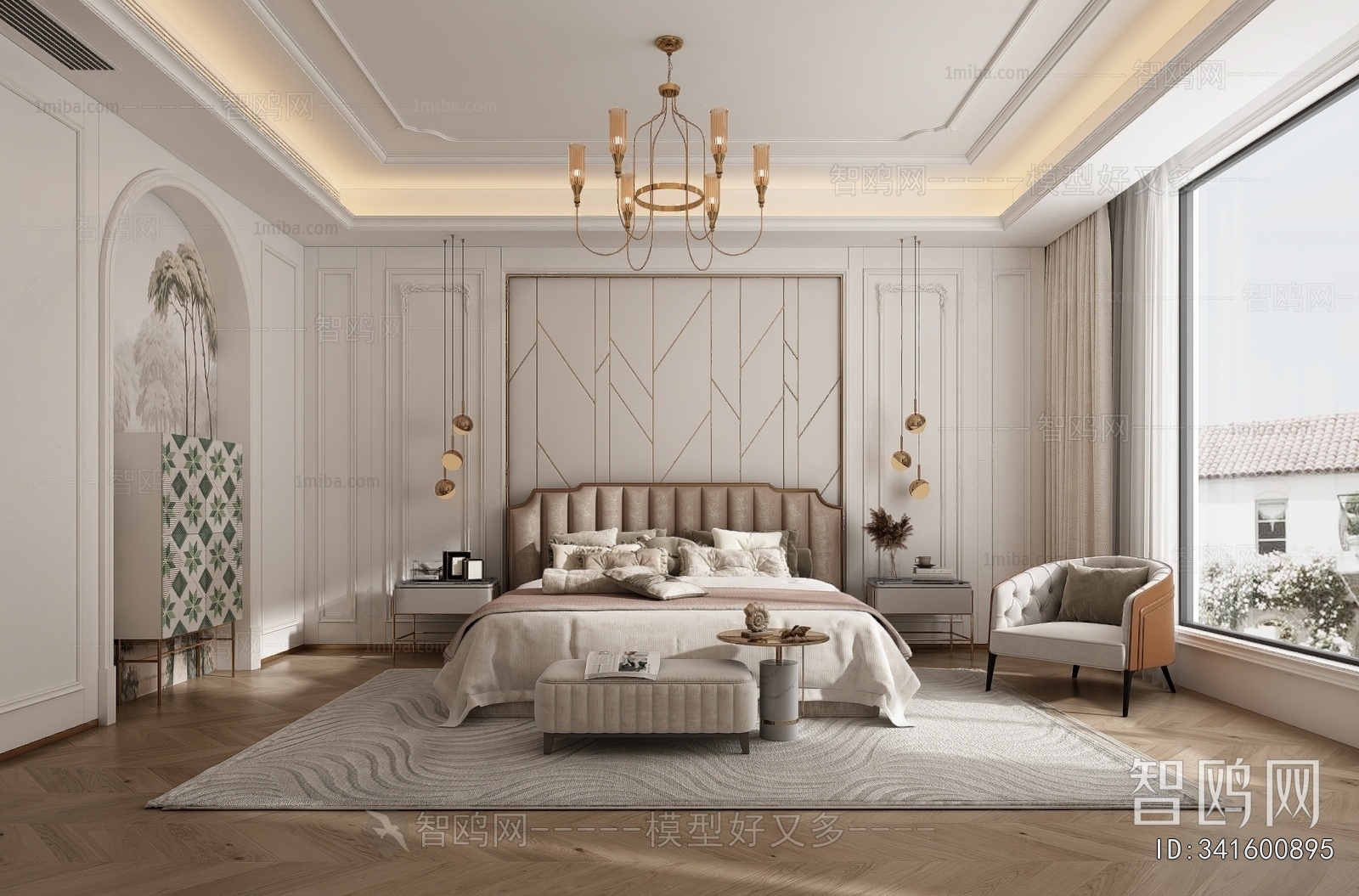 French Style Bedroom