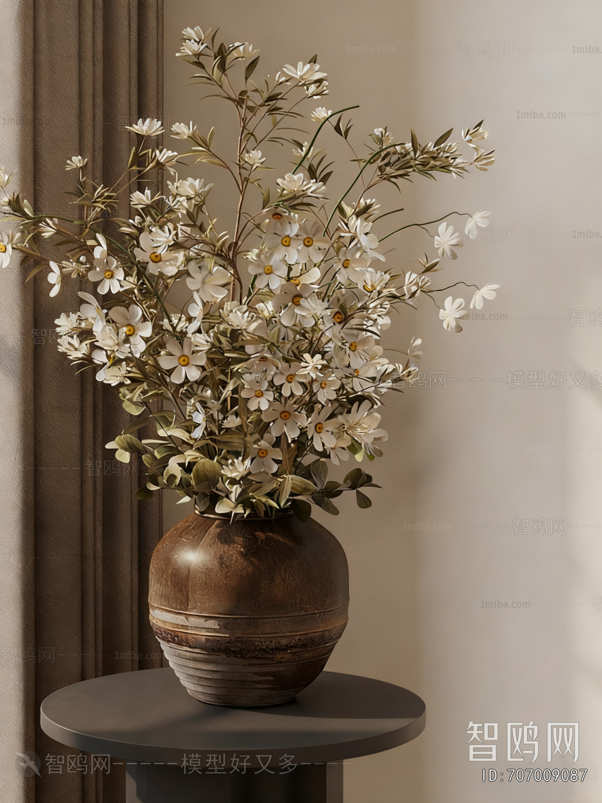 Wabi-sabi Style Flower Arrangement