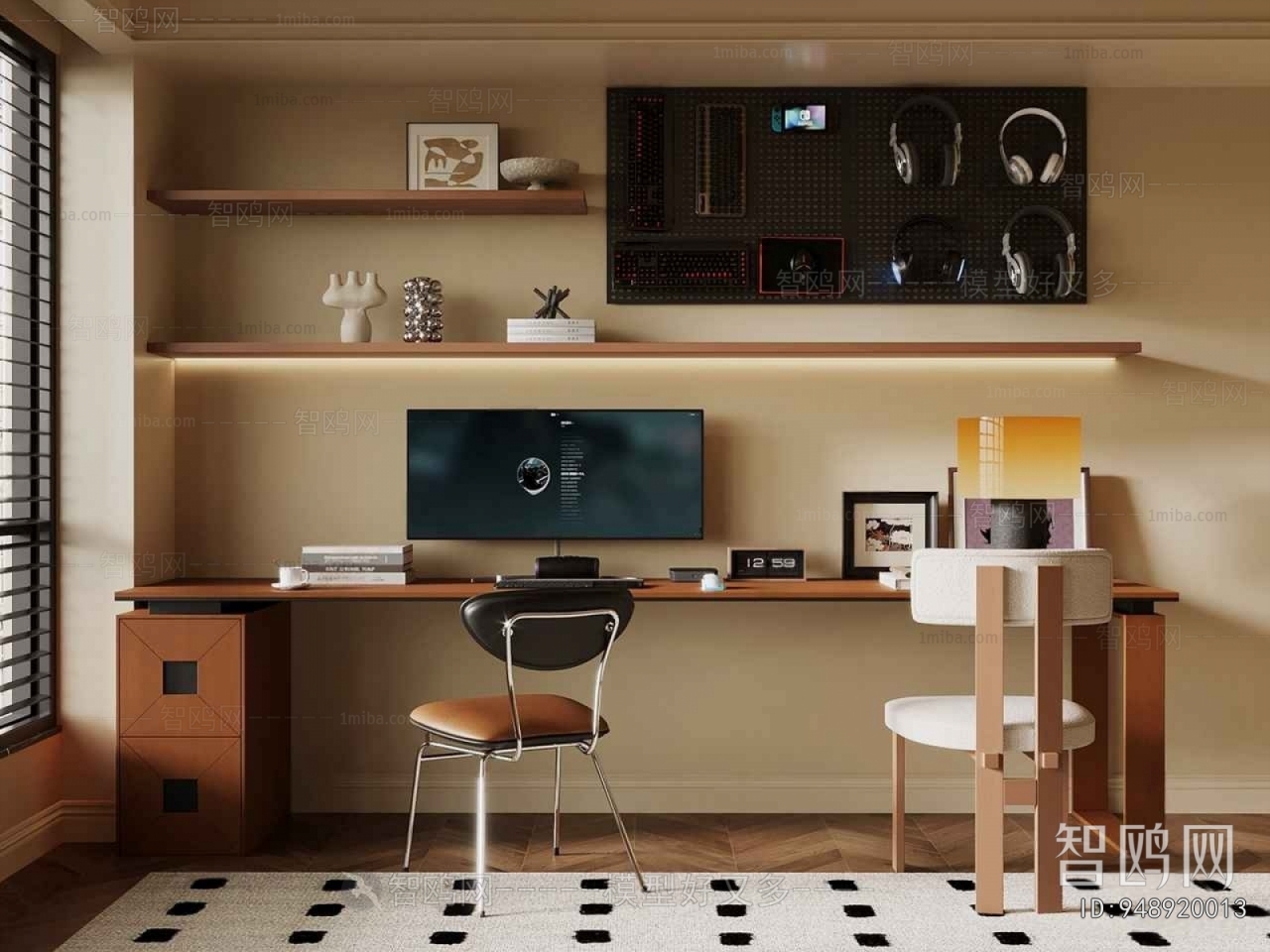 Modern Computer Desk And Chair