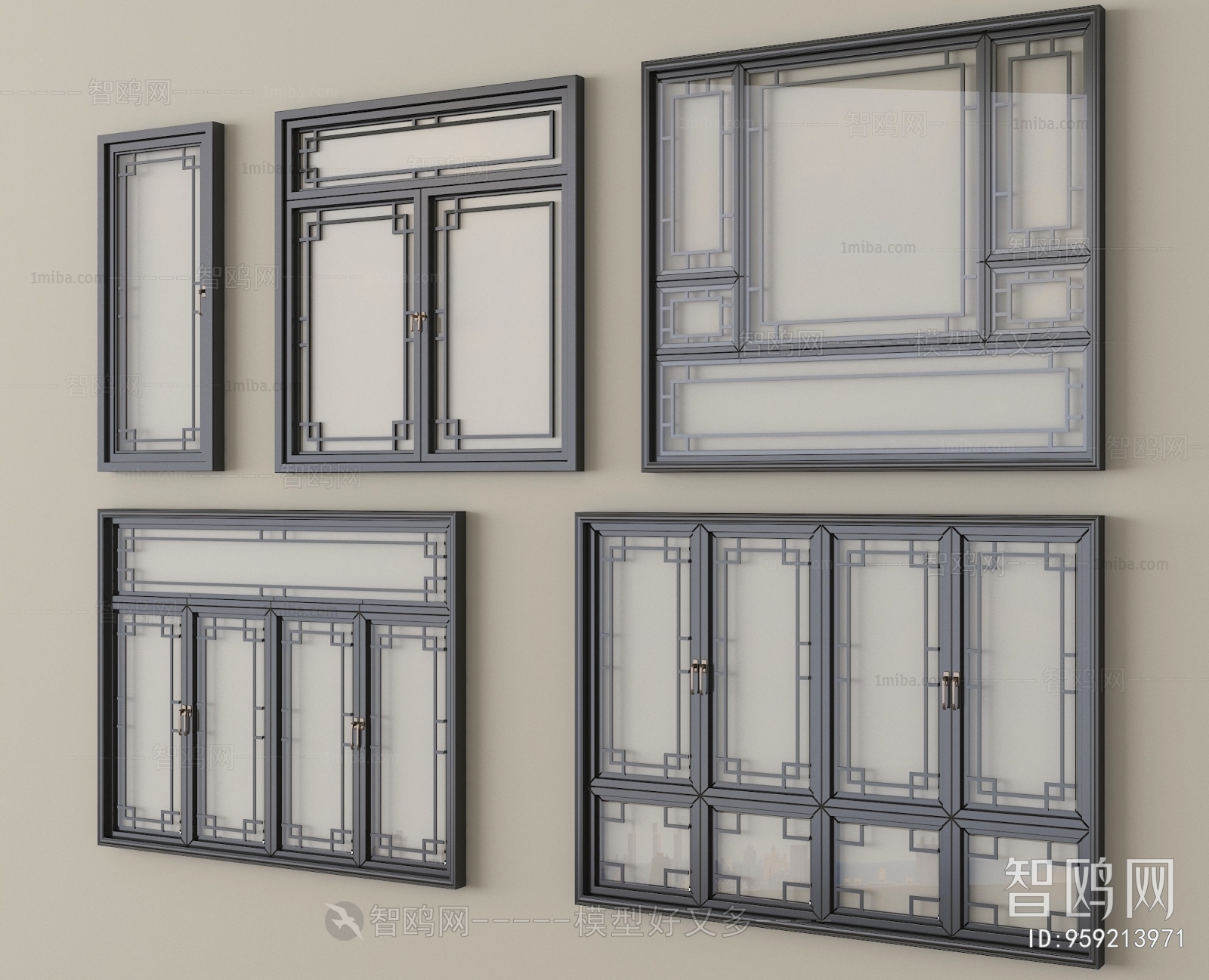 New Chinese Style Window