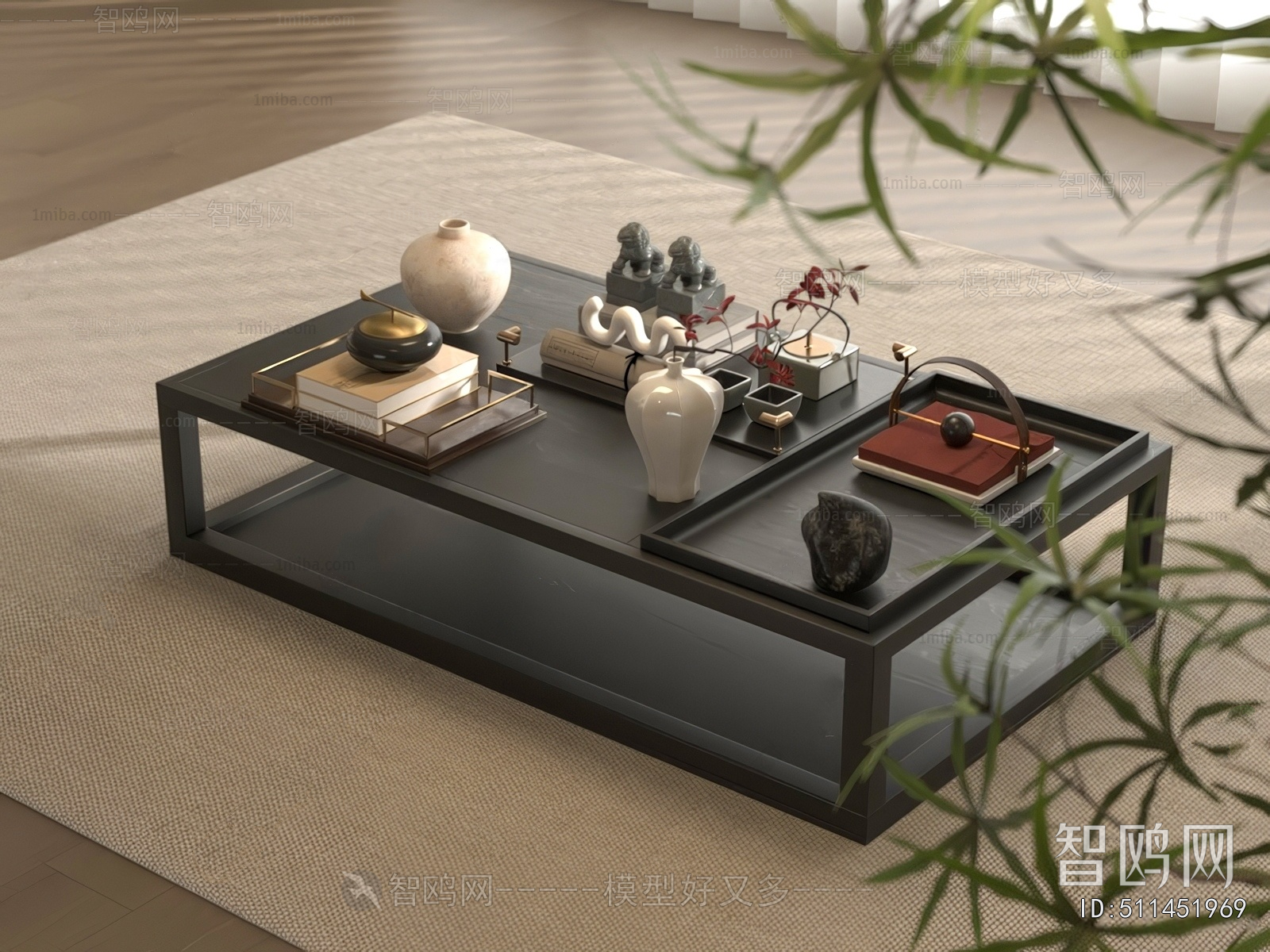 New Chinese Style Coffee Table