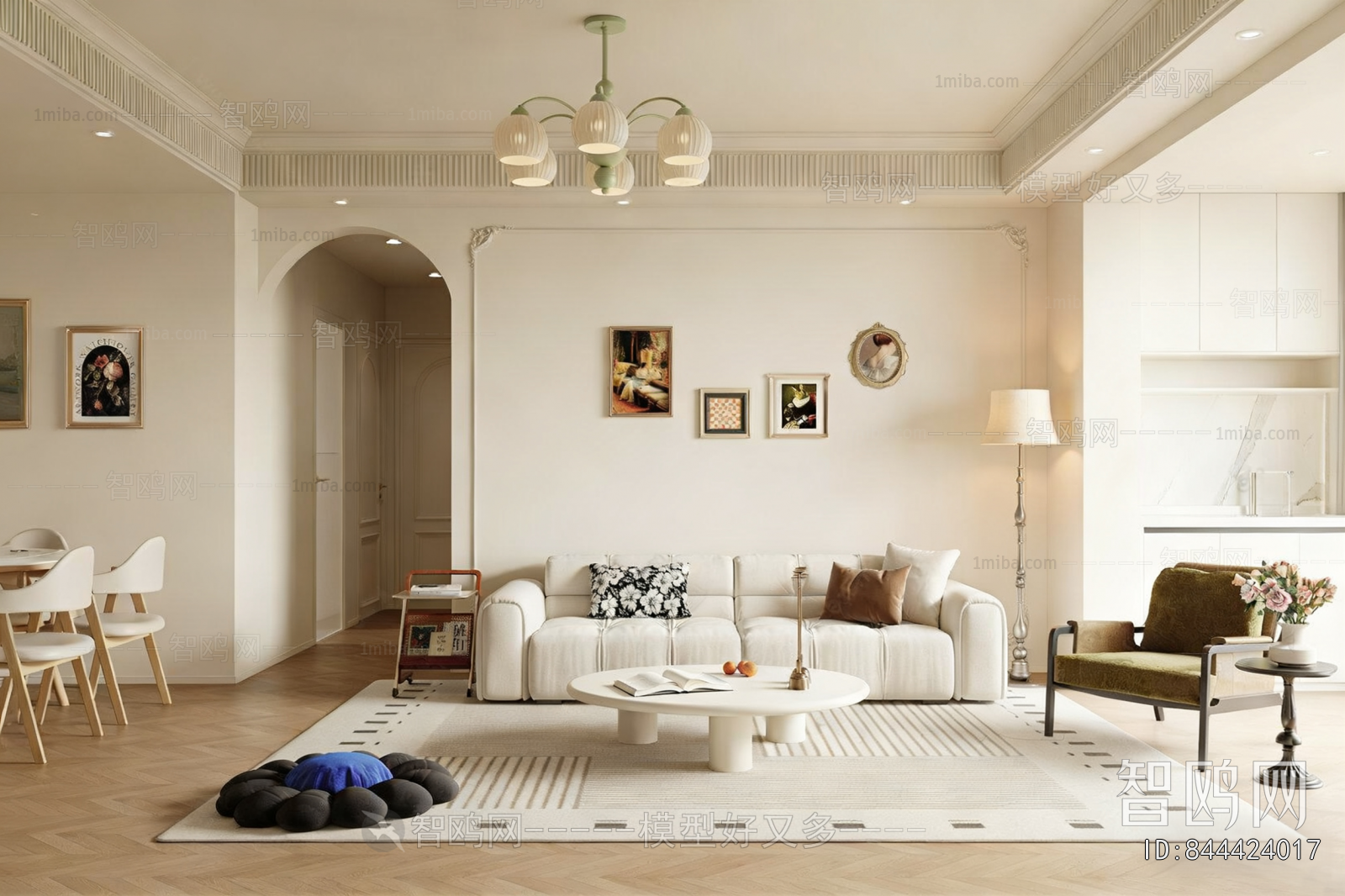 French Style A Living Room