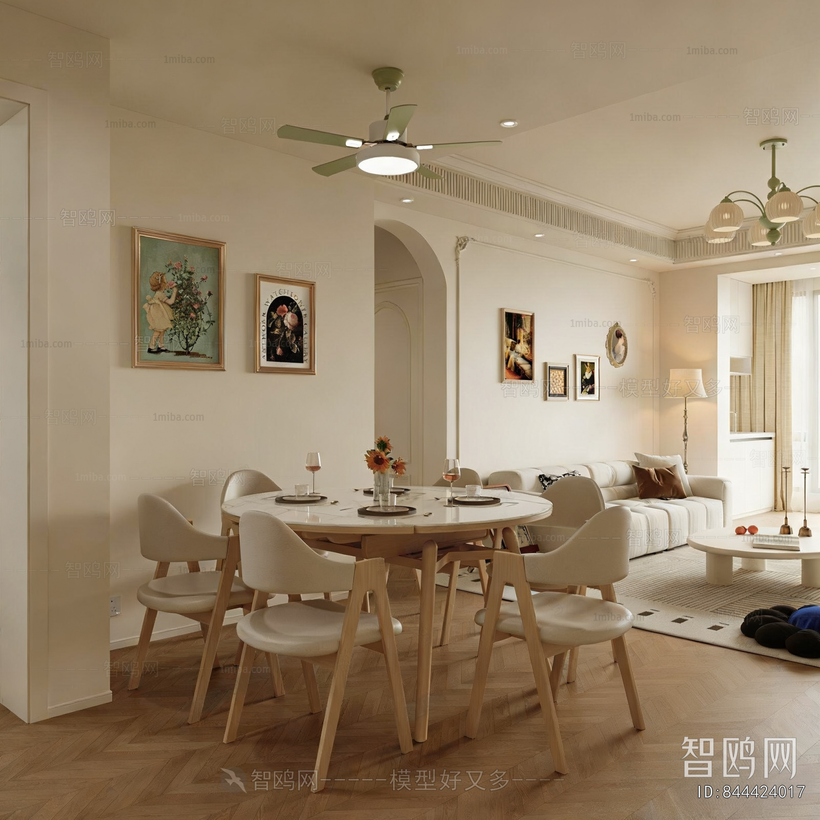 French Style A Living Room