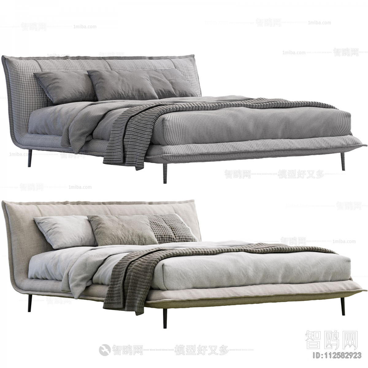 Modern Double Bed