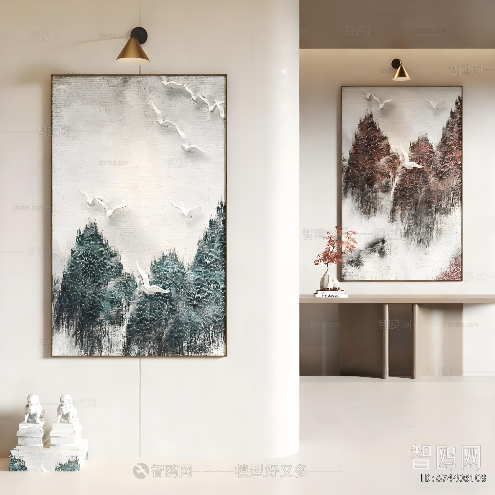 New Chinese Style Painting